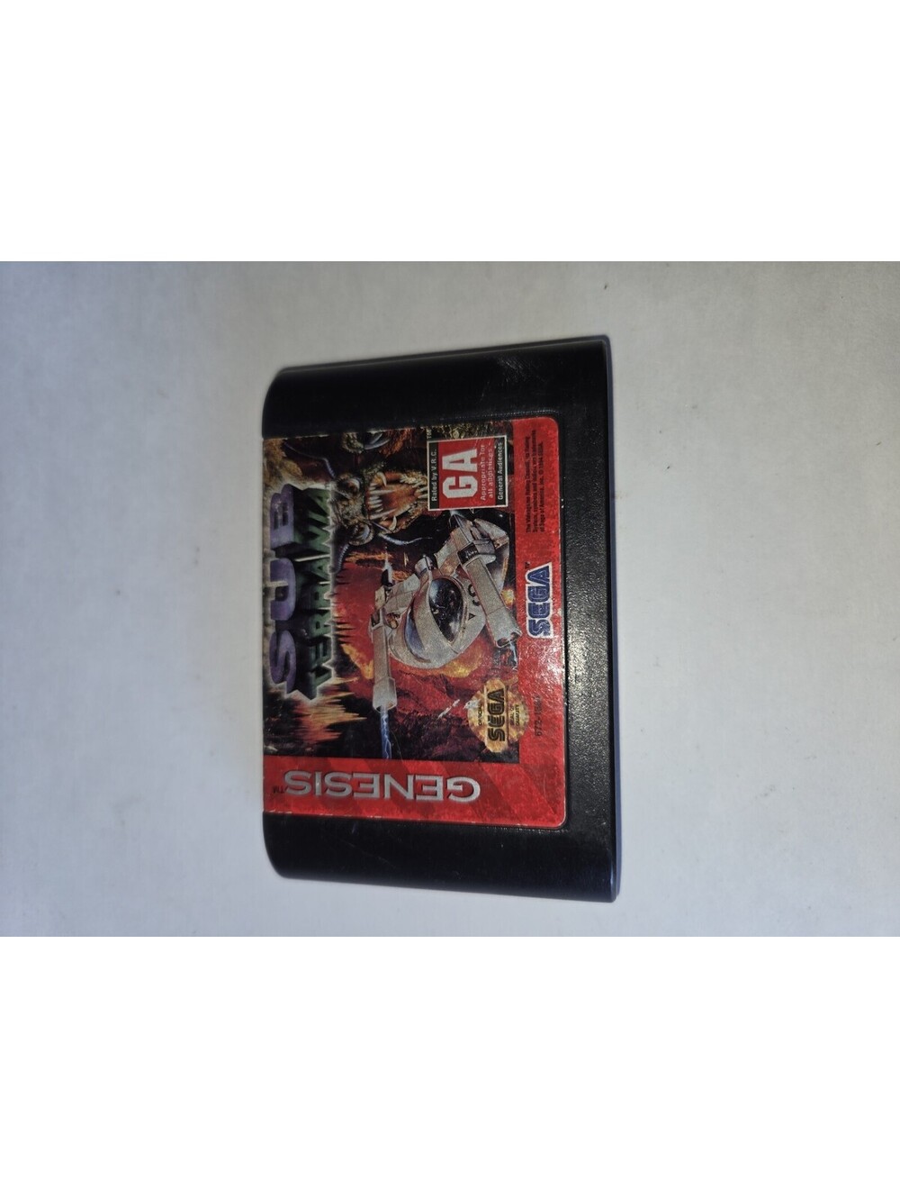 SEGA Sub-Terrania for Sega Genesis - (US/Canada) - Cartridge Only - Untested